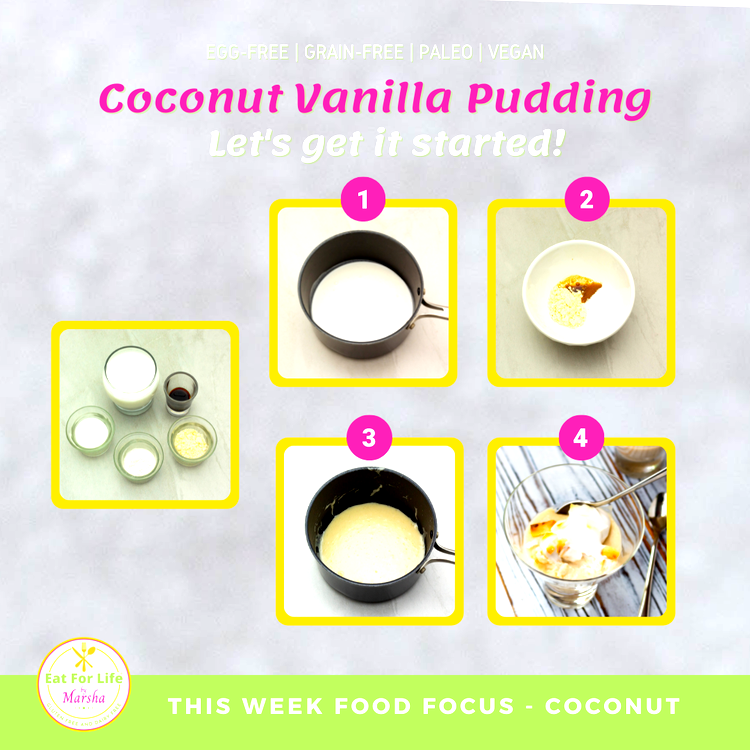 Image of Pour pudding into a serving container. Chill for at least...